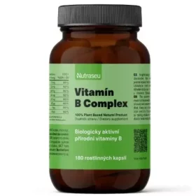 Vitamin B-Complex 100% Plant Based 180 kapslí